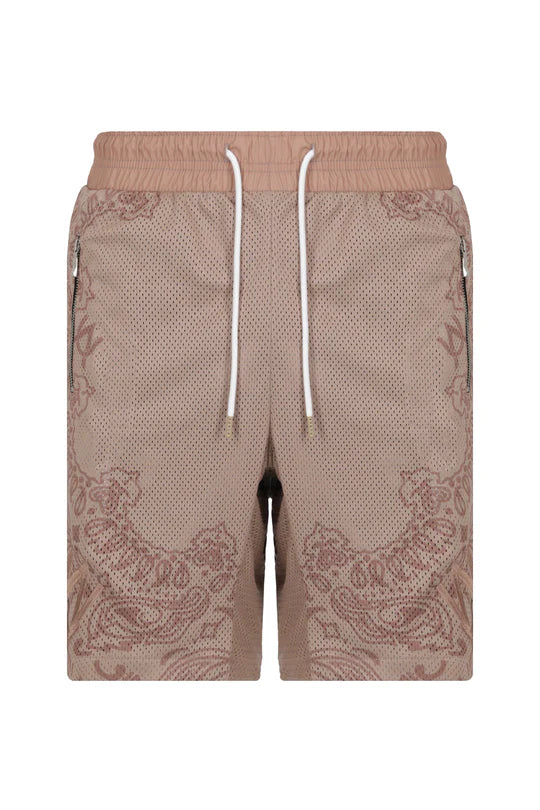 Aurum Nude Bandana Shorts