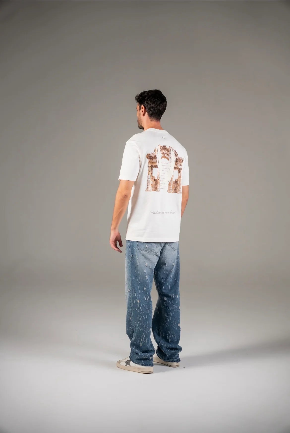 Artdist Arch White T-Shirt Regular Fit