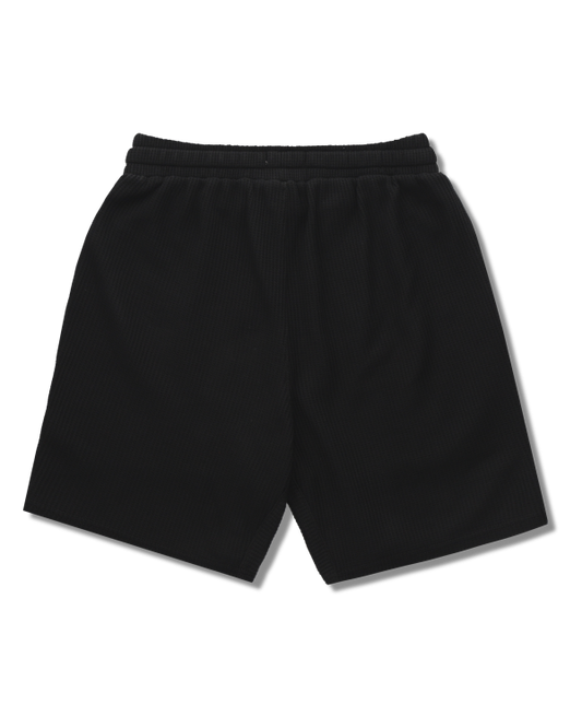 Birmano chess black shorts