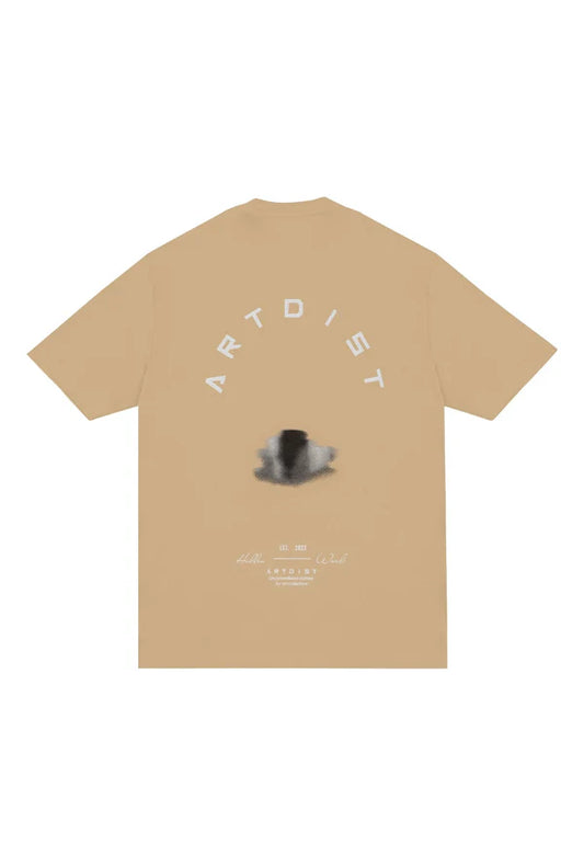 Artdist Blurred Face Light Safari T-Shirt