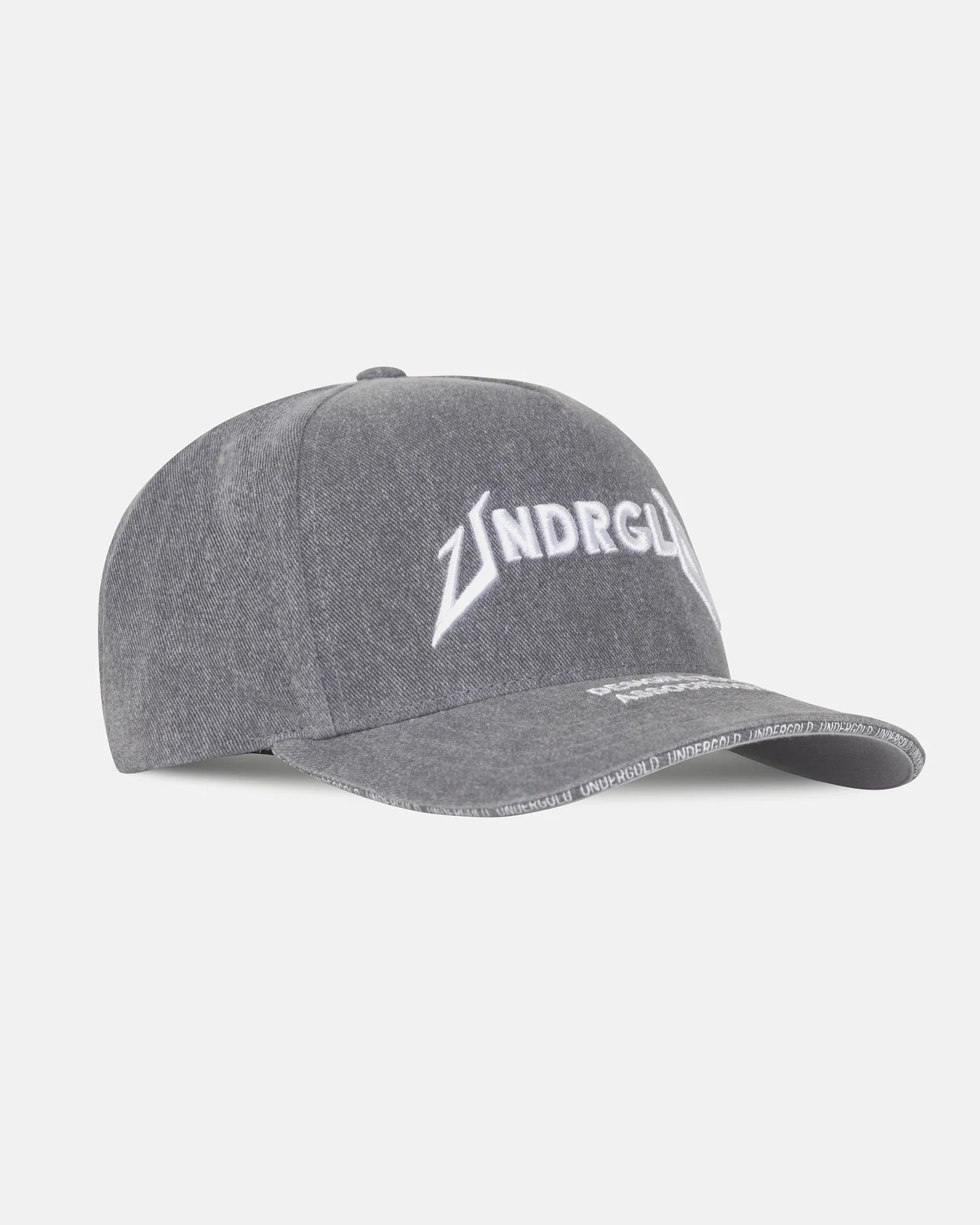 Undergold Thunder Rider Undrgld High Crown Cap Vintage Gray