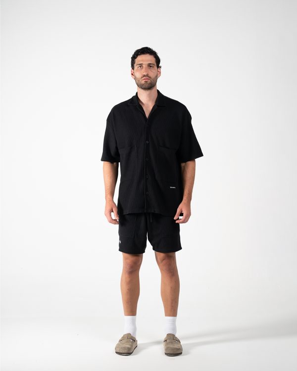 Birmano chess black shirt