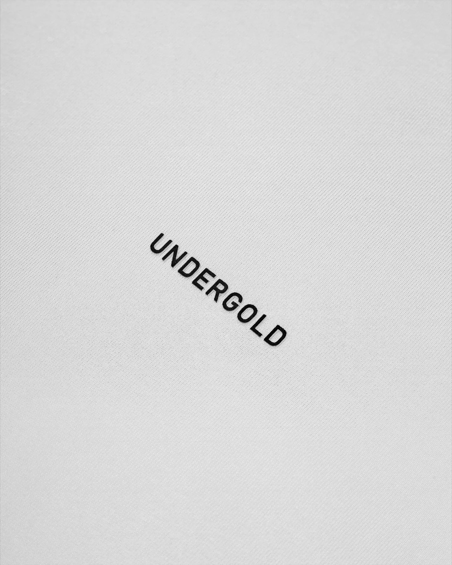Undergold Basics Tiny Logo Regular Fit Tshirt White
