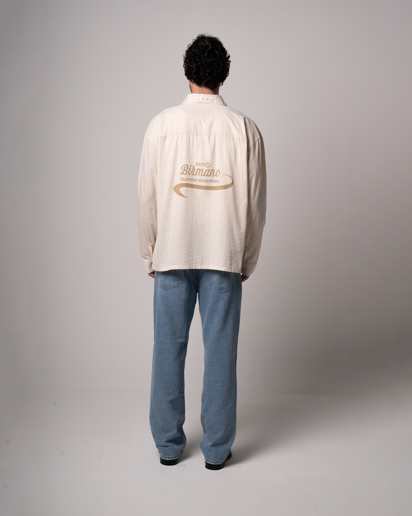 Birmano butter yellow shirt