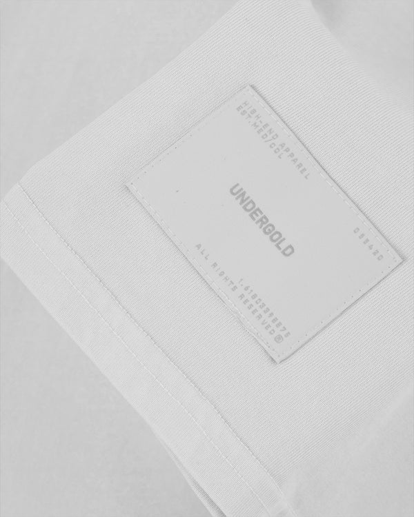 Undergold Basics Tiny Logo Regular Fit Tshirt White