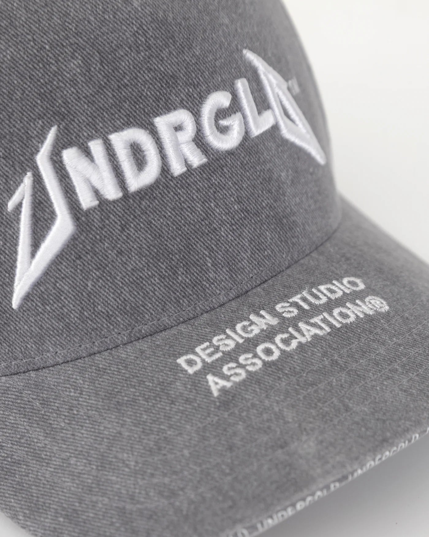 Undergold Thunder Rider Undrgld High Crown Cap Vintage Gray