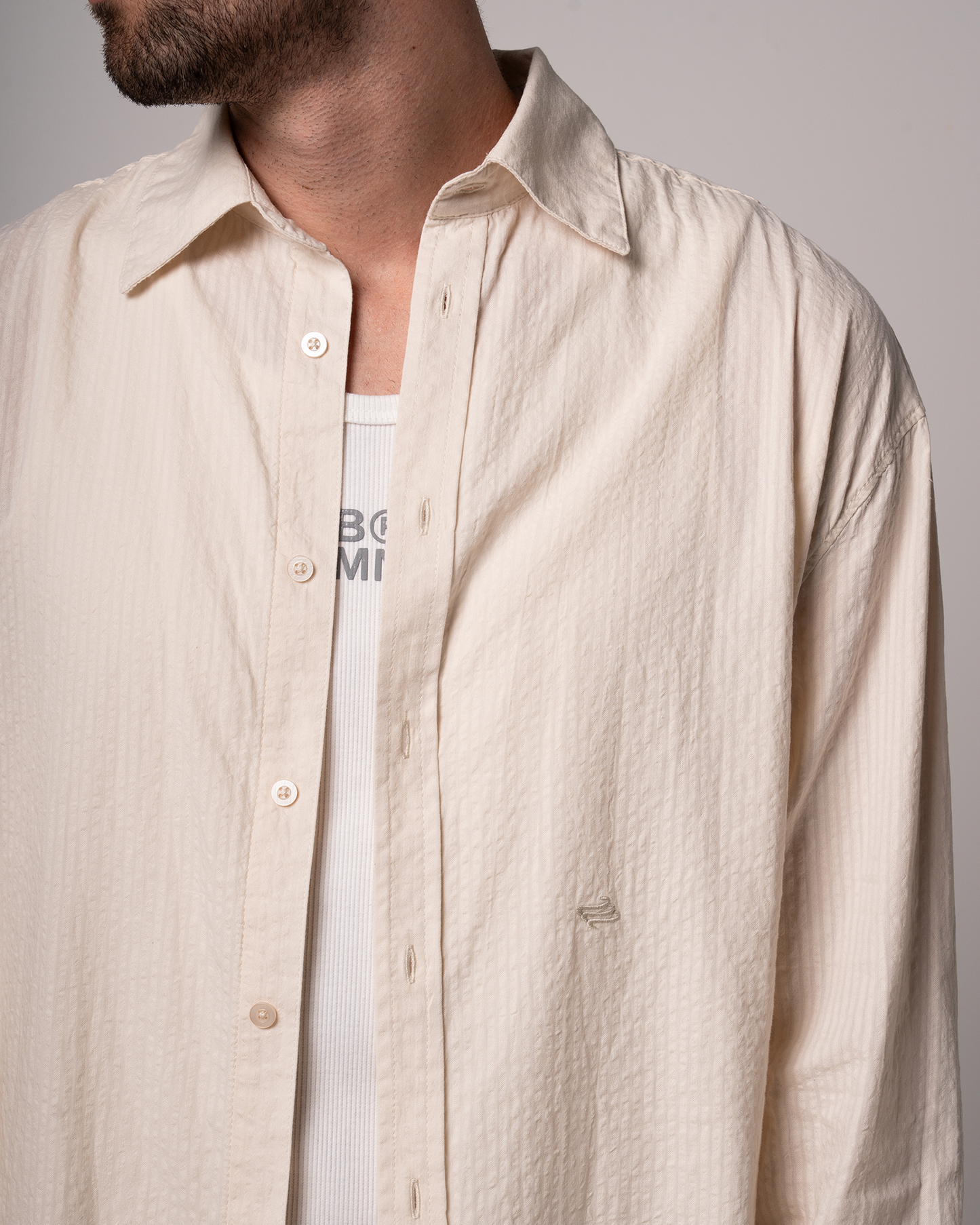 Birmano butter yellow shirt