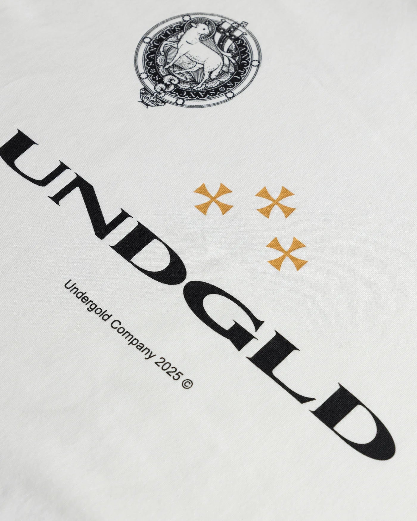 Undergold Agnus Dei Sheep Tshirt White