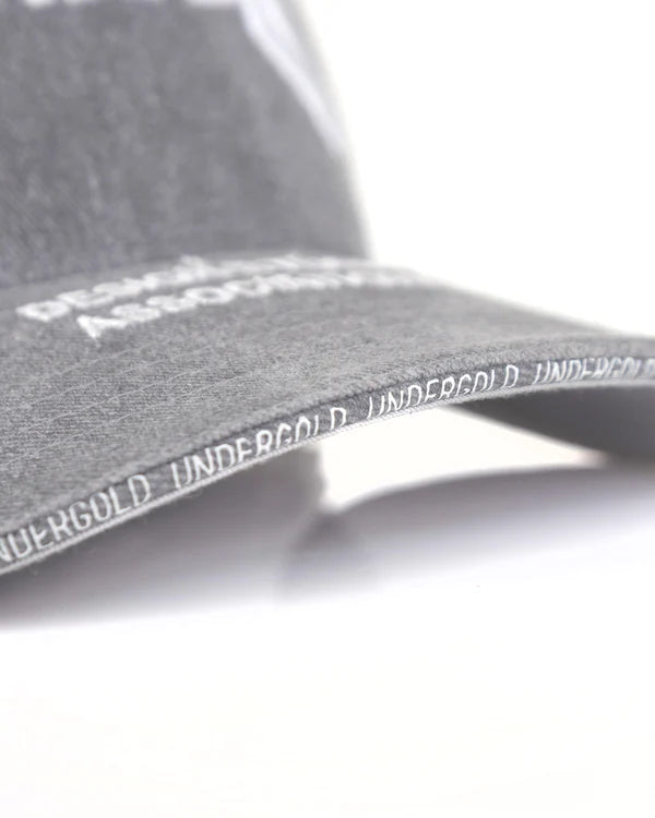 Undergold Thunder Rider Undrgld High Crown Cap Vintage Gray