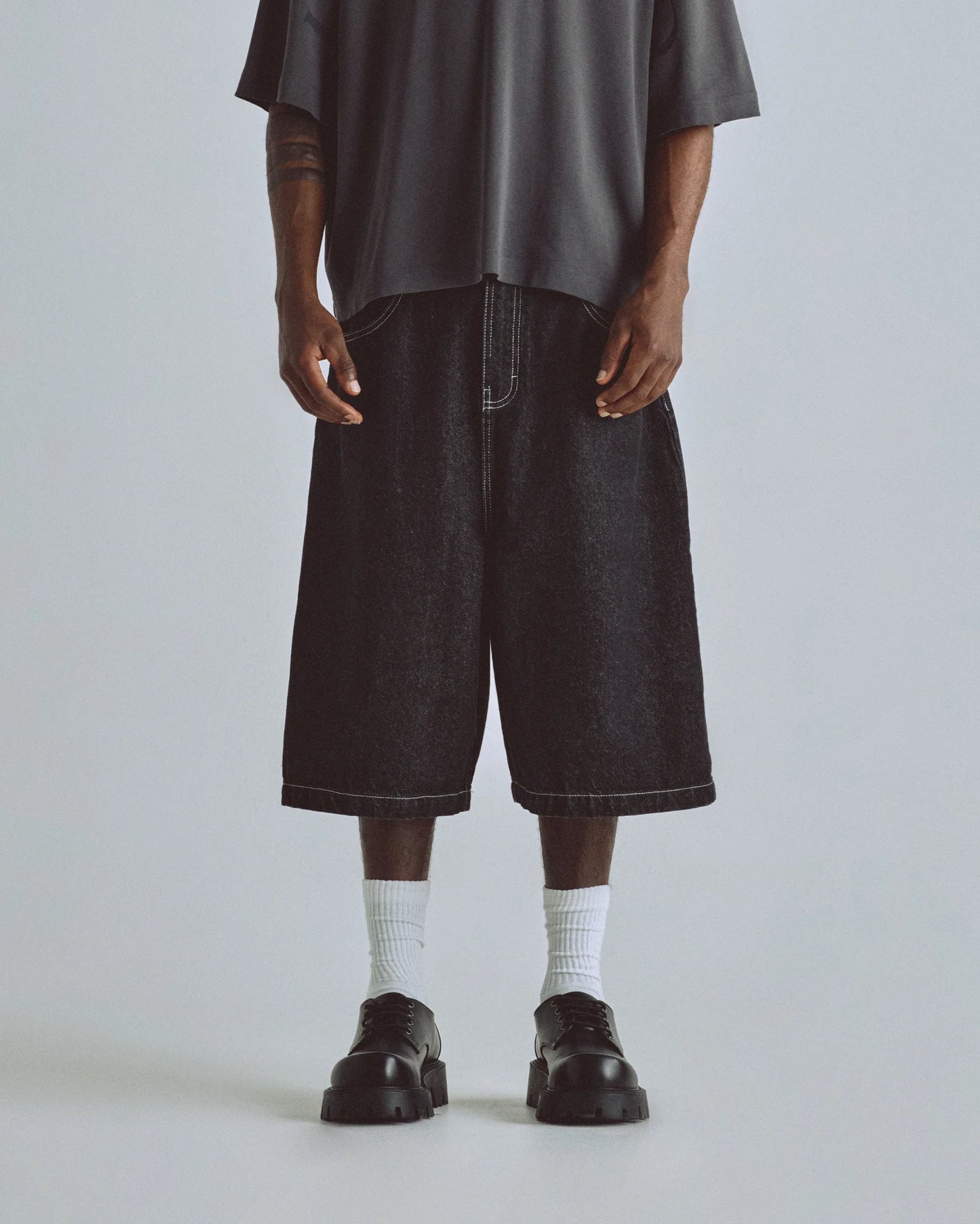 Undergold Basics UNDGLD Denim Short Black