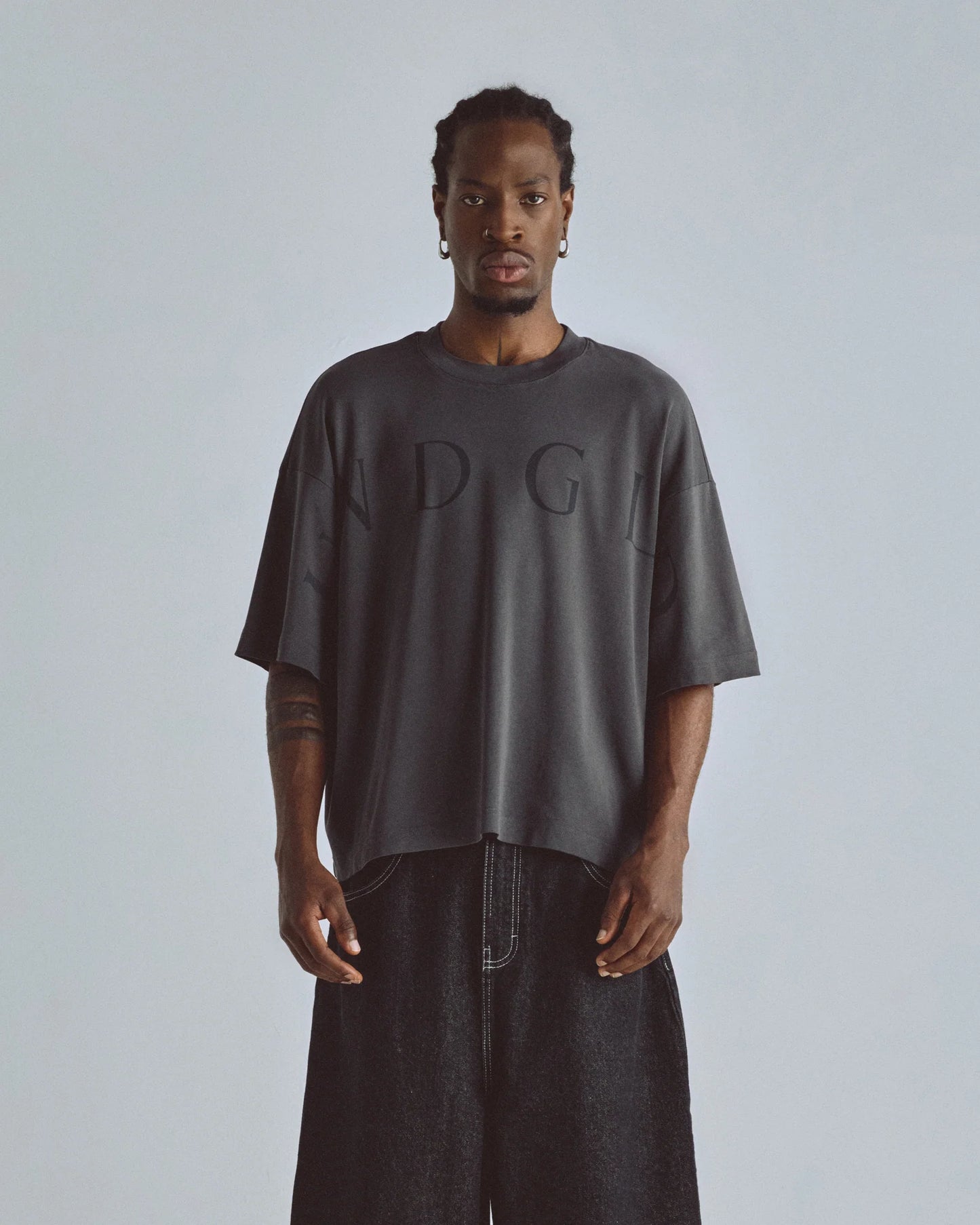 Undergold Eternal UNDGLD Boxy Fit Tshirt Vintage Gray