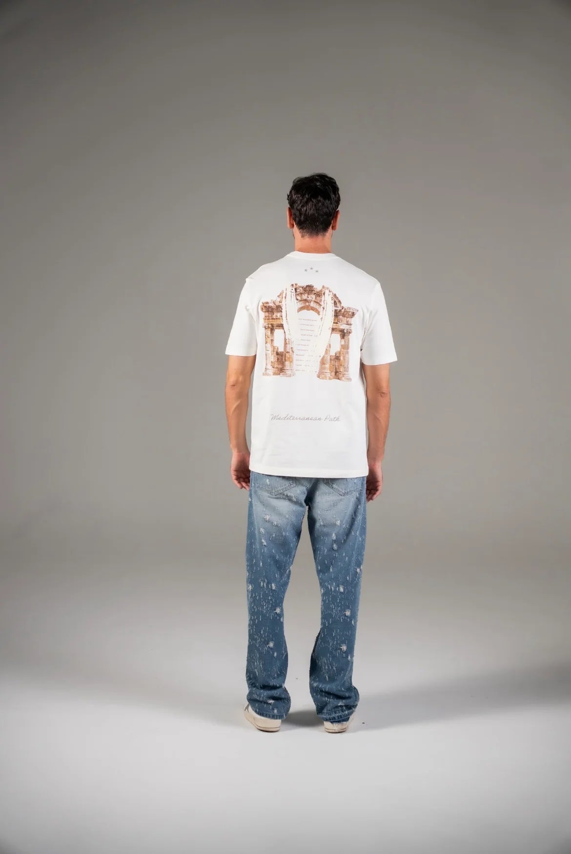 Artdist Arch White T-Shirt Regular Fit