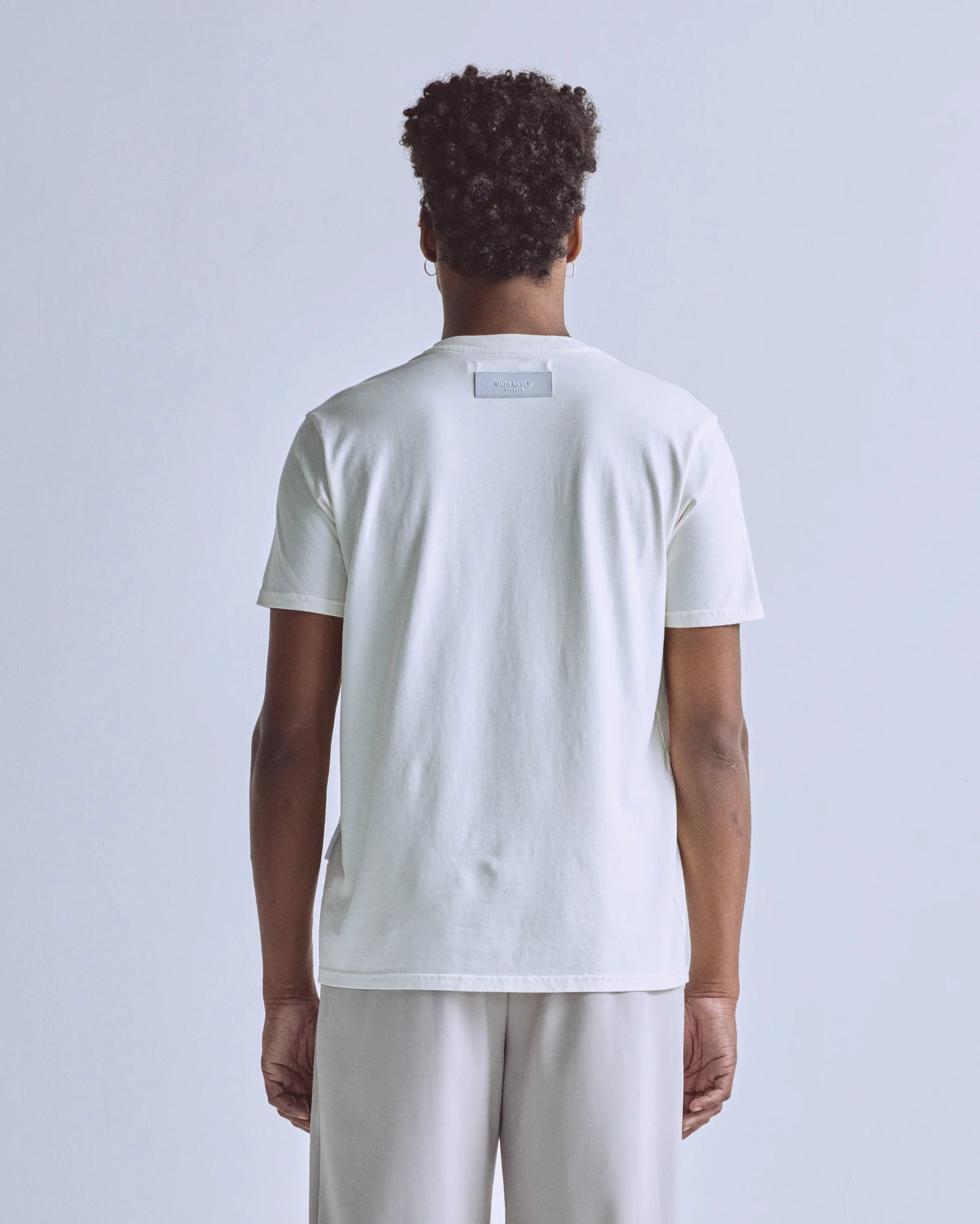 Undergold Basics Tiny Logo Regular Fit Tshirt White