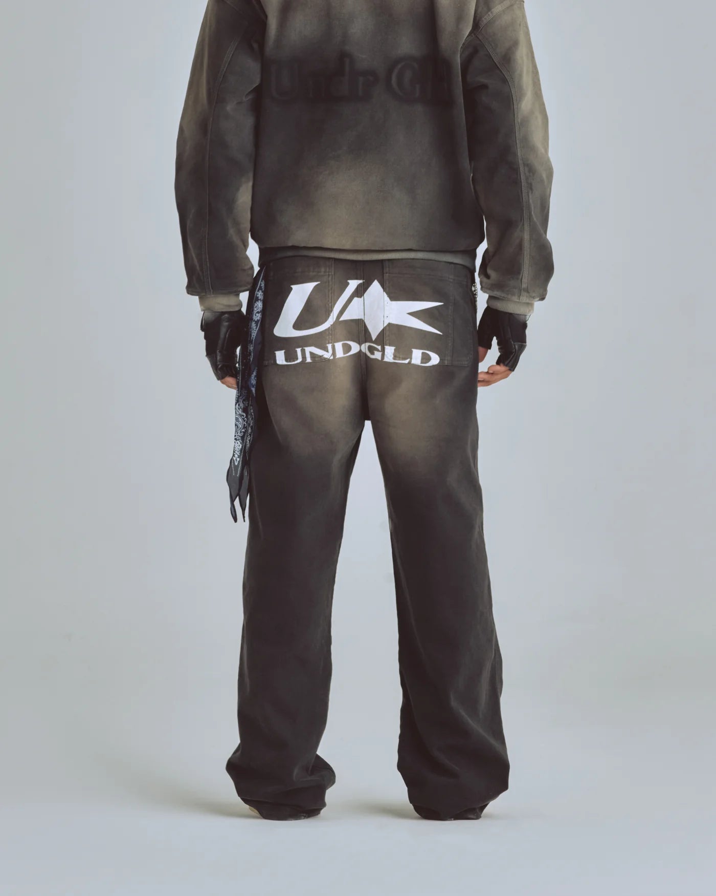 Undergold Agnus Dei U Star Wide Jean Dirty Black