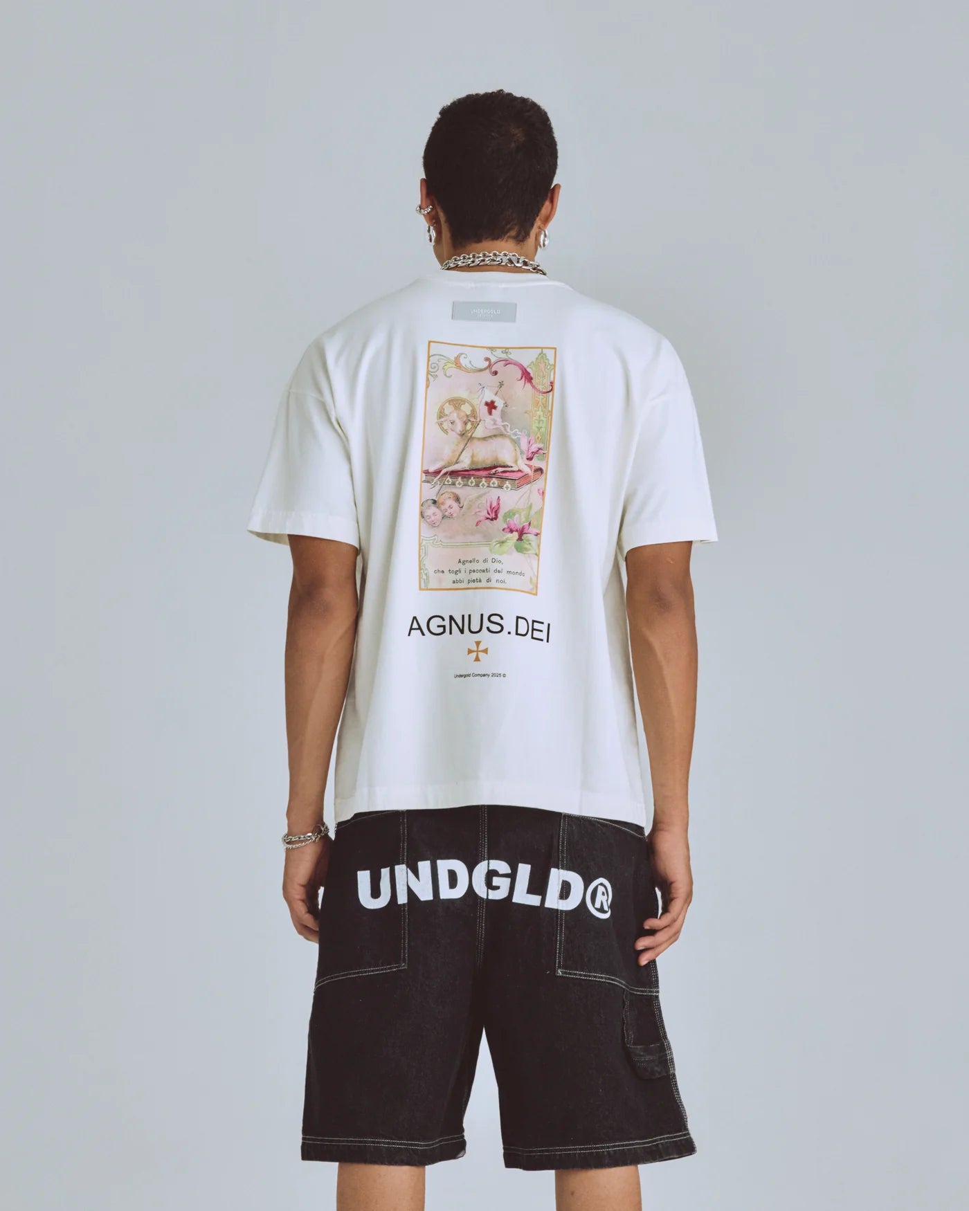 Undergold Agnus Dei Sheep Tshirt White