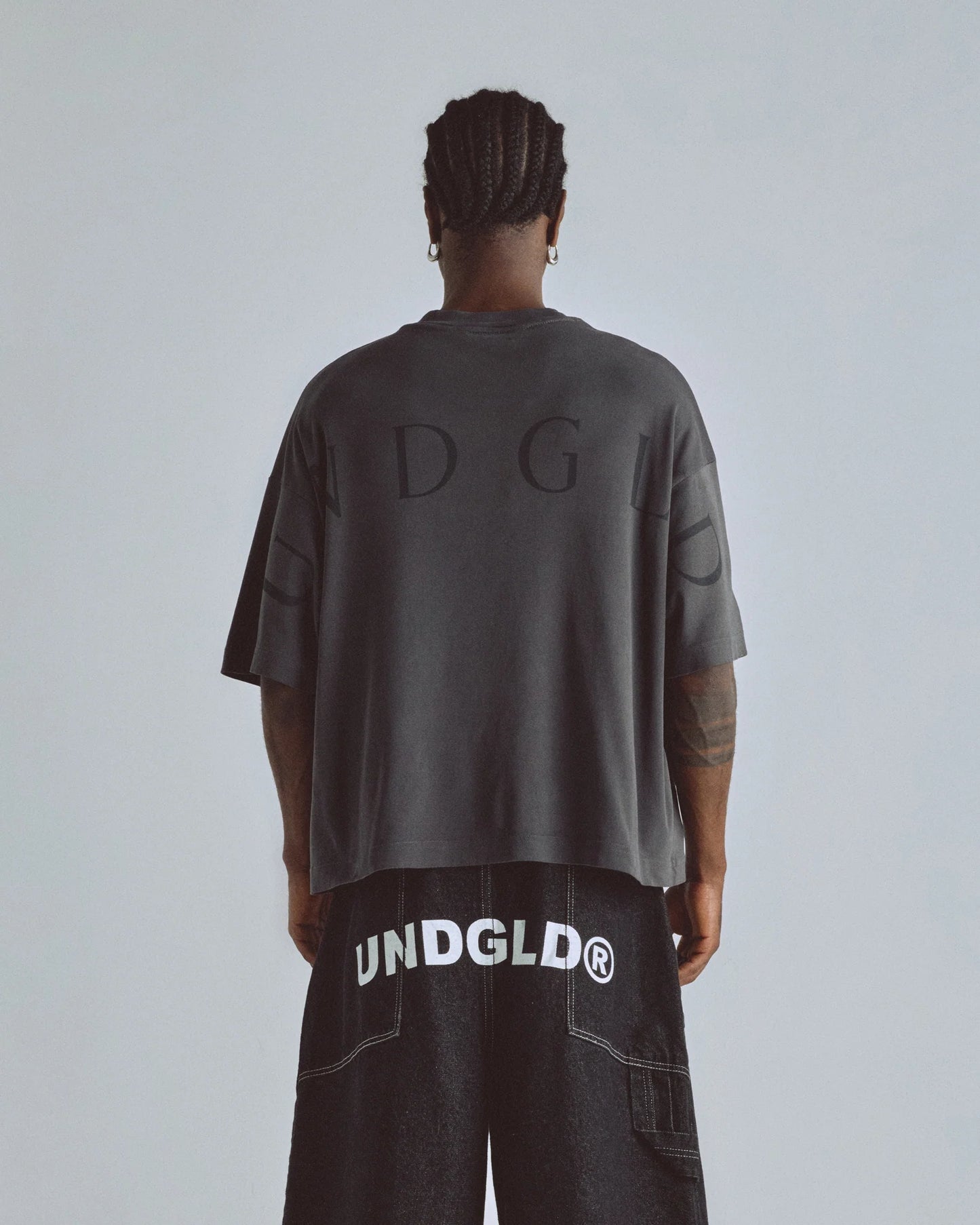 Undergold Eternal UNDGLD Boxy Fit Tshirt Vintage Gray