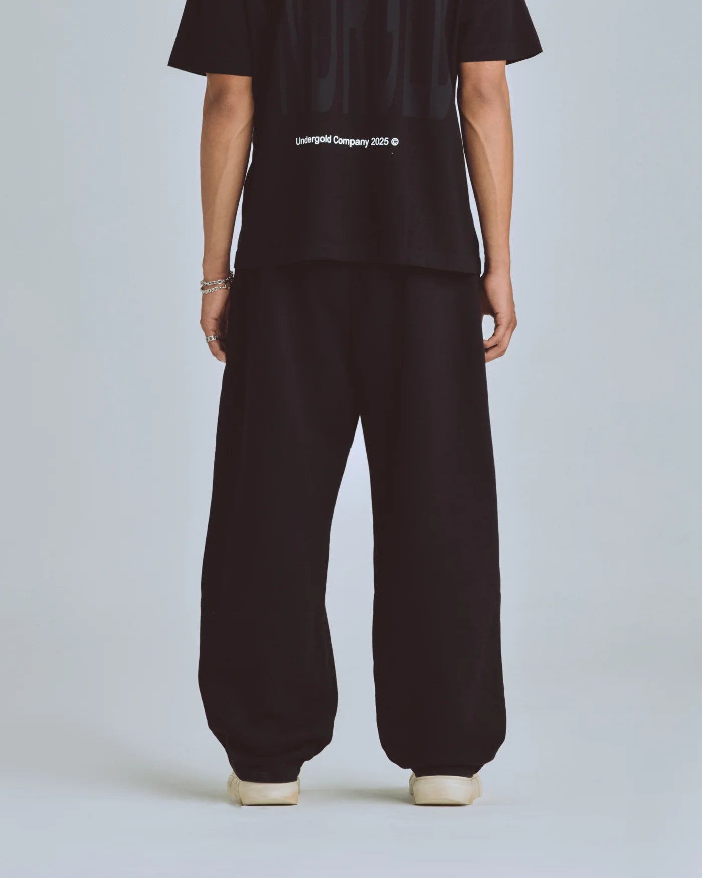 Undergold Agnus Dei U Star Straightpants Black