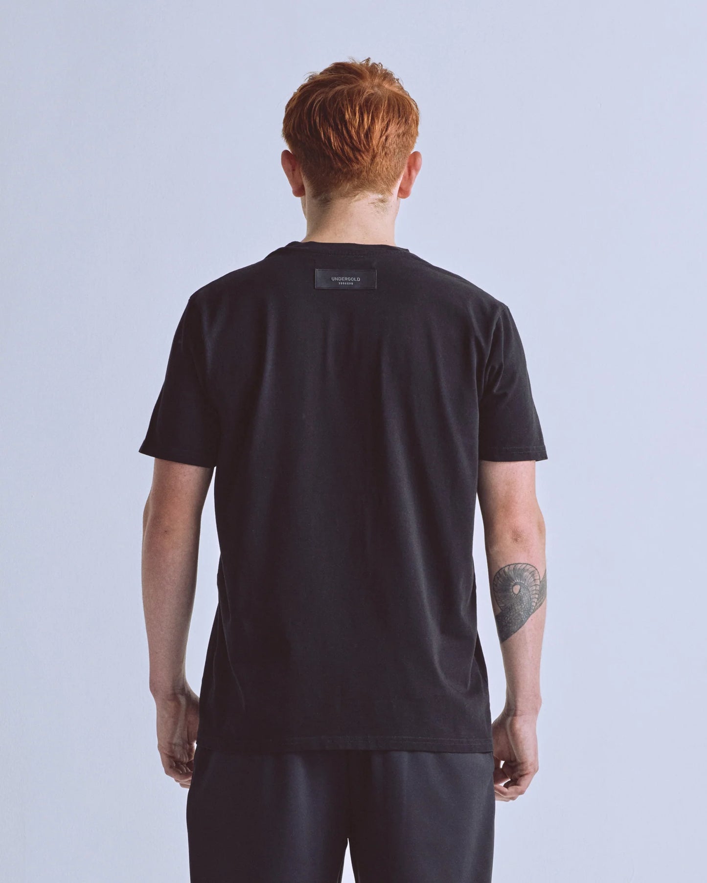 Undergold Basics Tiny Logo Regular Fit T-shirt Black