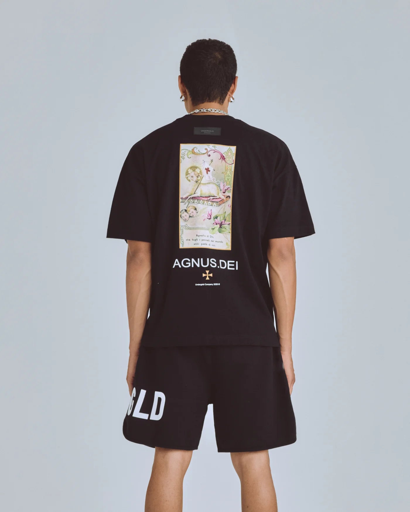 Undergold Agnus Dei Sheep Tshirt Black