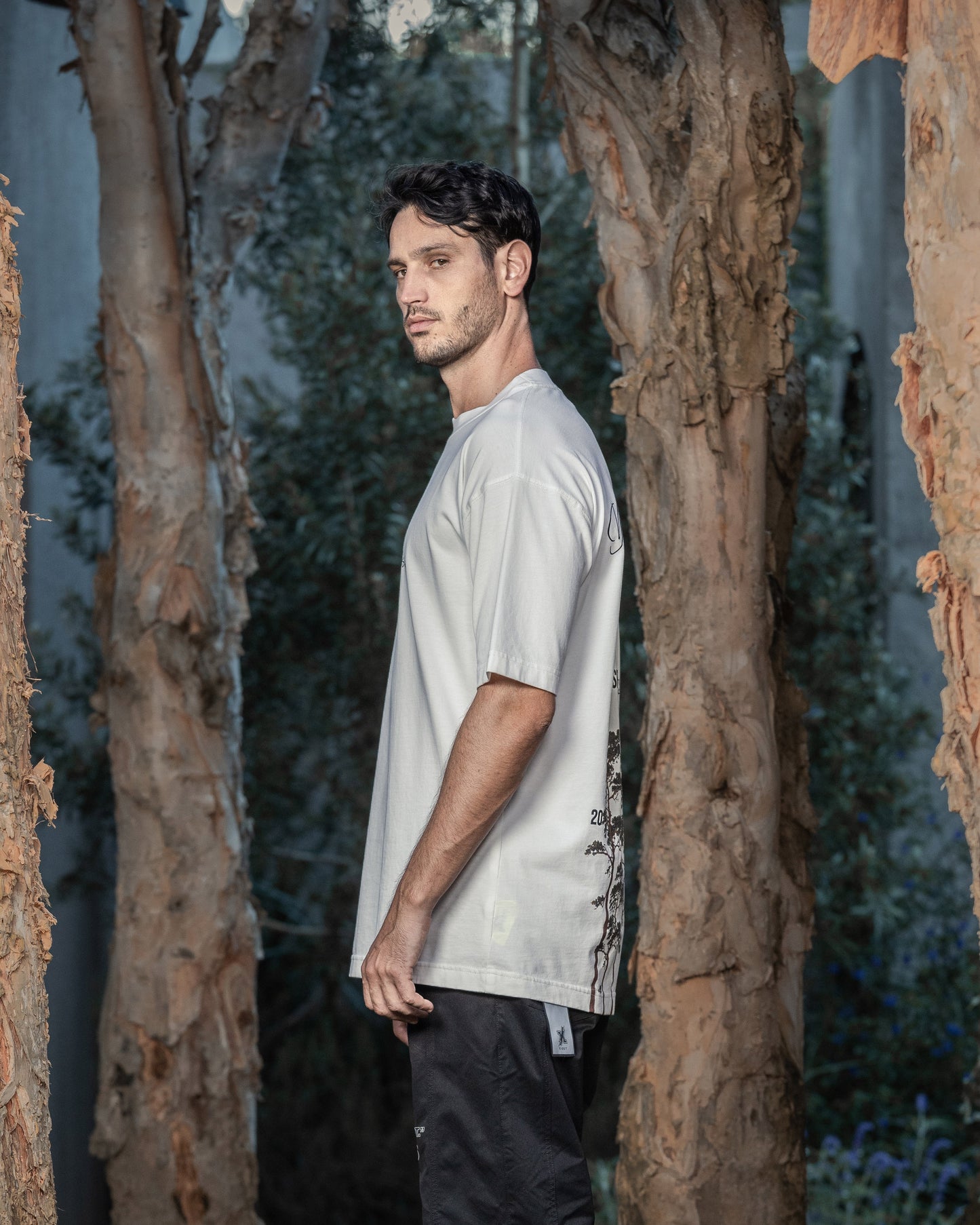 Y/Out dog t-shirt