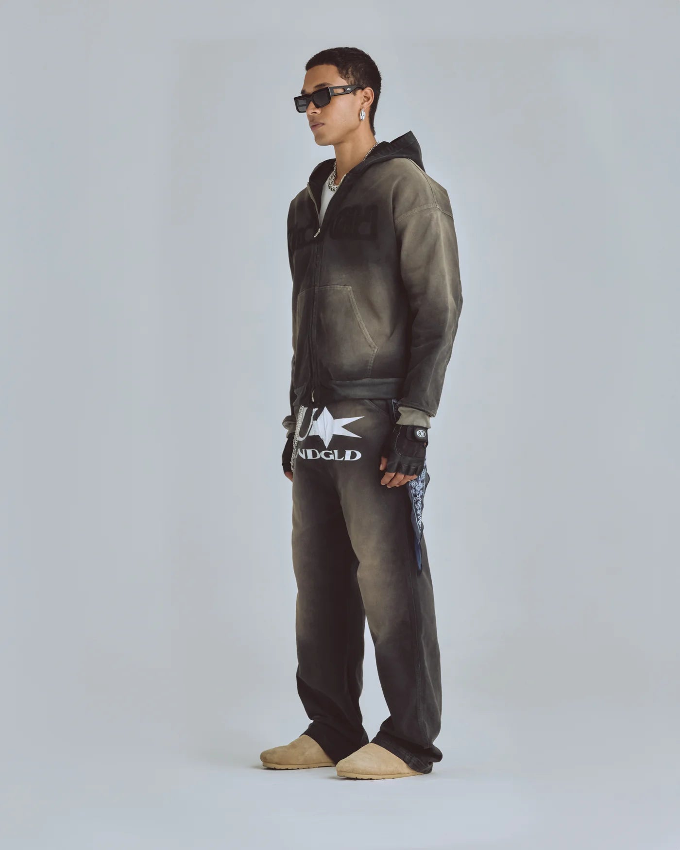 Undergold Agnus Dei U Star Wide Jean Dirty Black