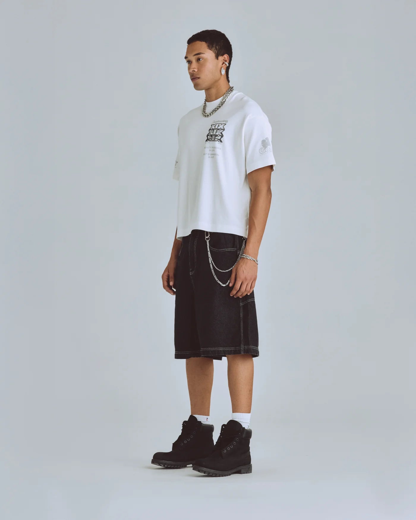 Undergold Agnus Dei Awakening Boxy Fit Tshirt White