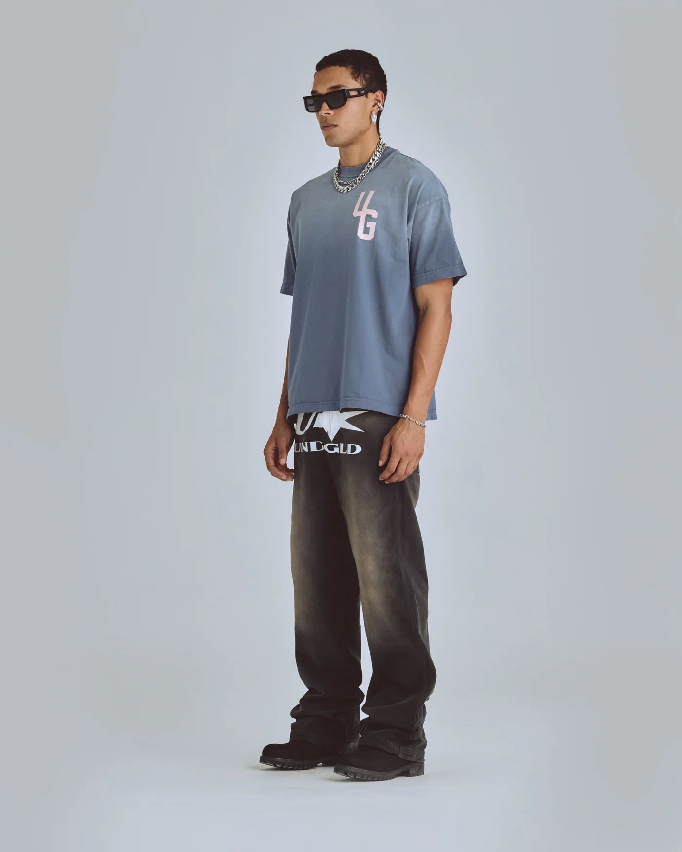 Undergold Agnus Dei Ug Tshirt Early Blue