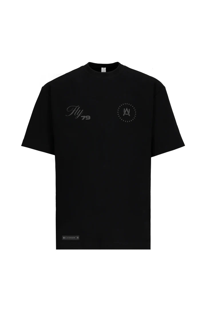 Aurum born to fly black t-shirt