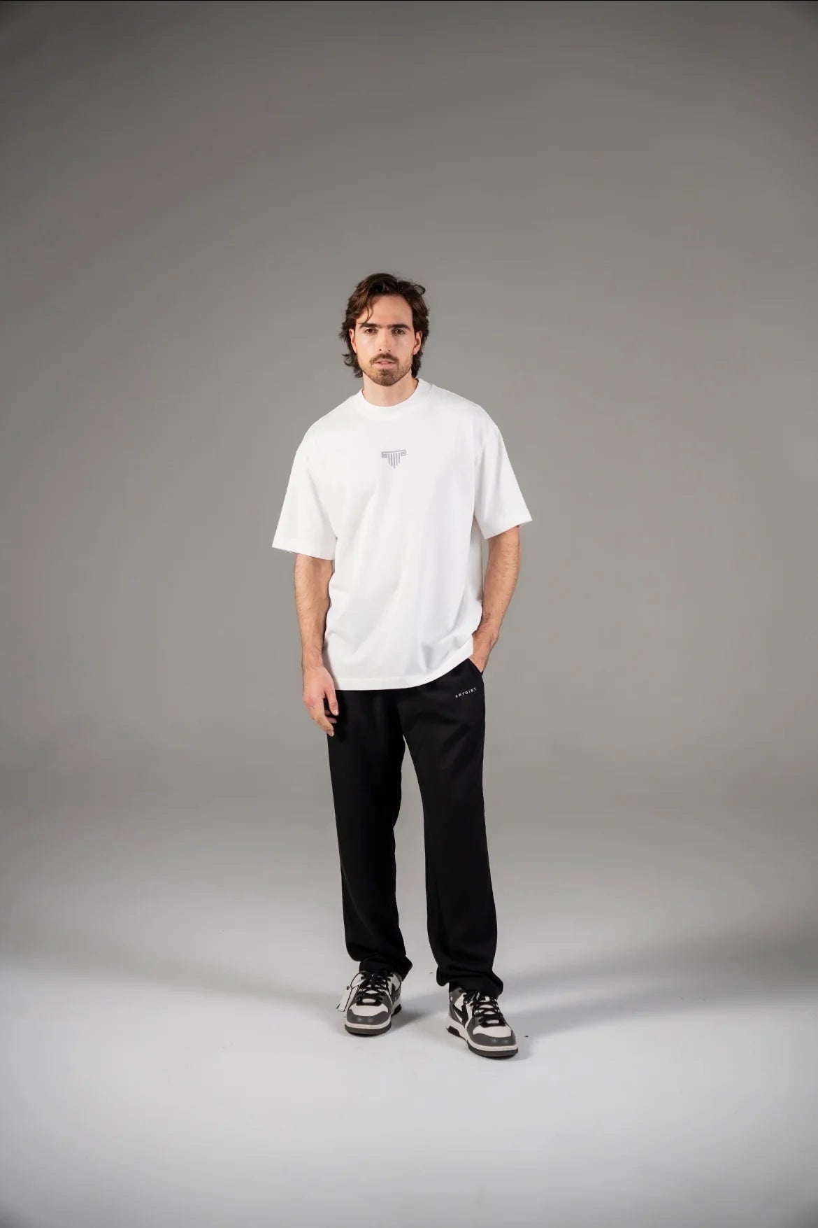Artdist Ruins White Oversize T-Shirt