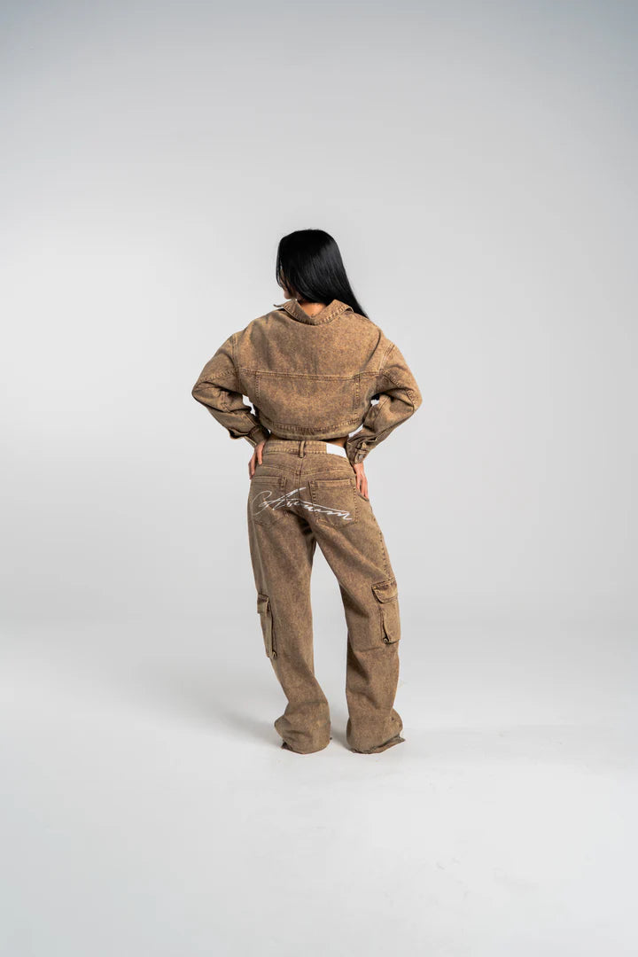 Aurum coffee washed jacket