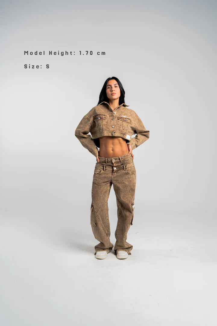 Aurum coffee washed jacket