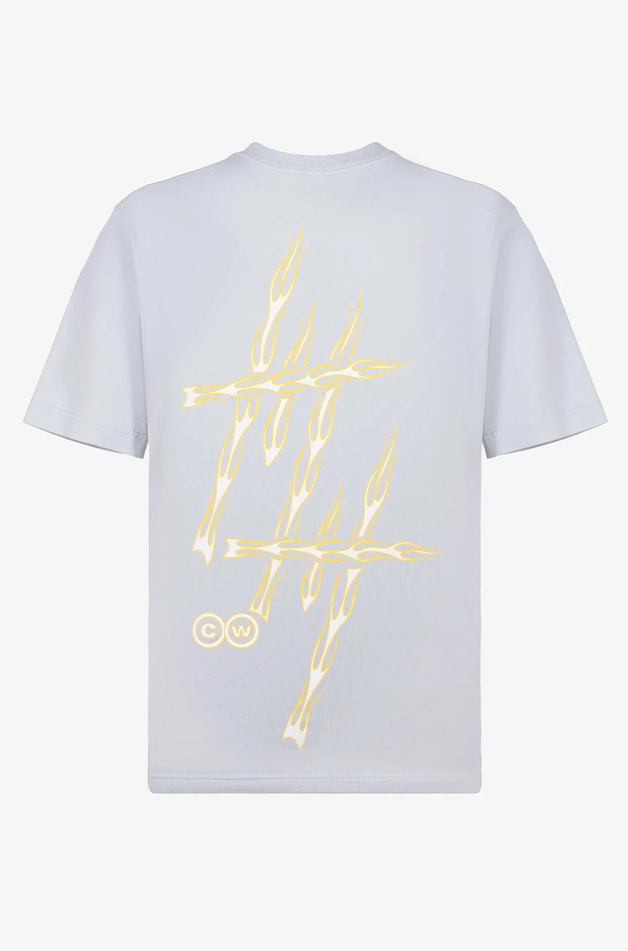 Money makers camiseta colors flame gris