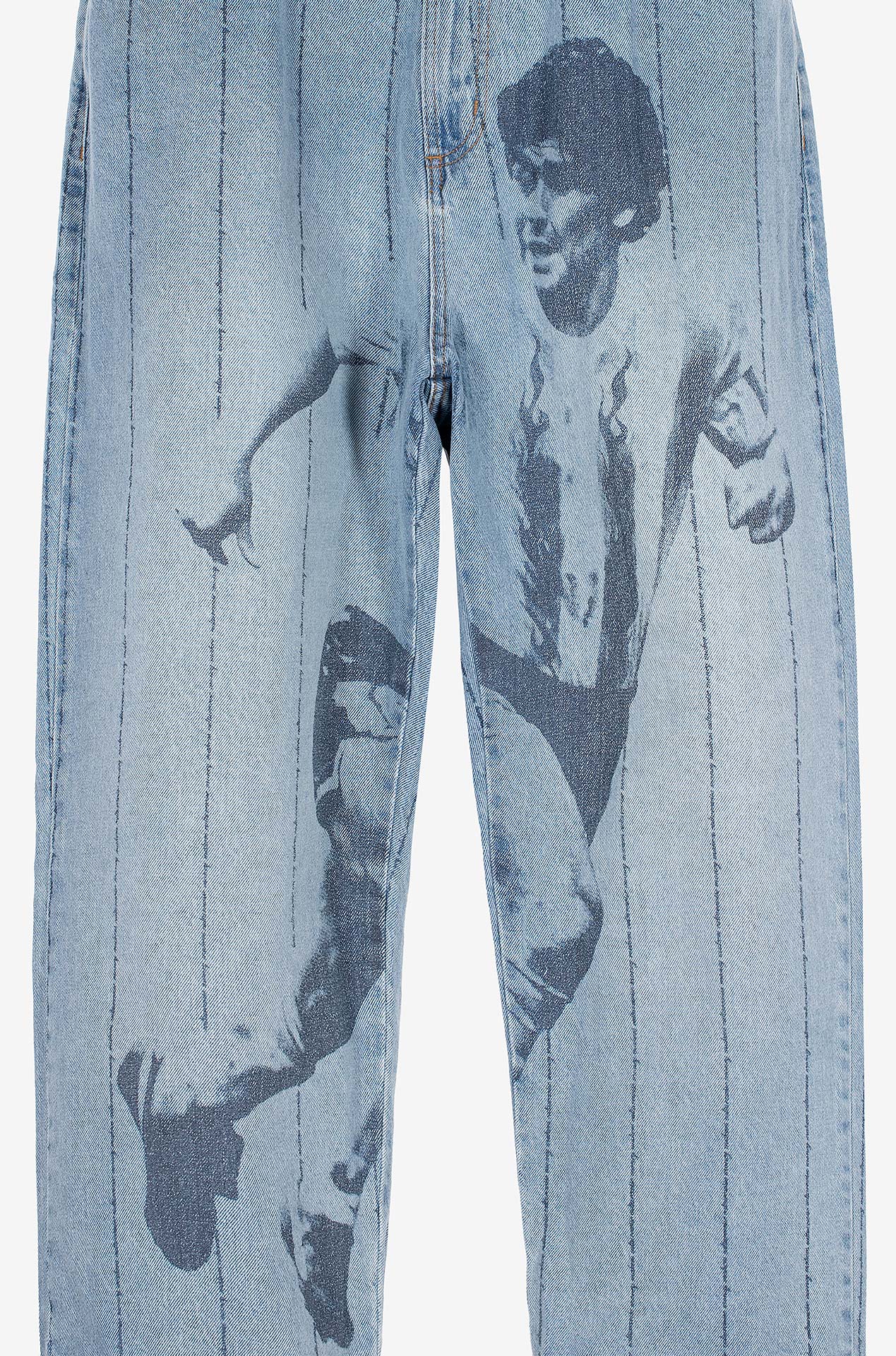 Money makers jean tapered fit maradona azul