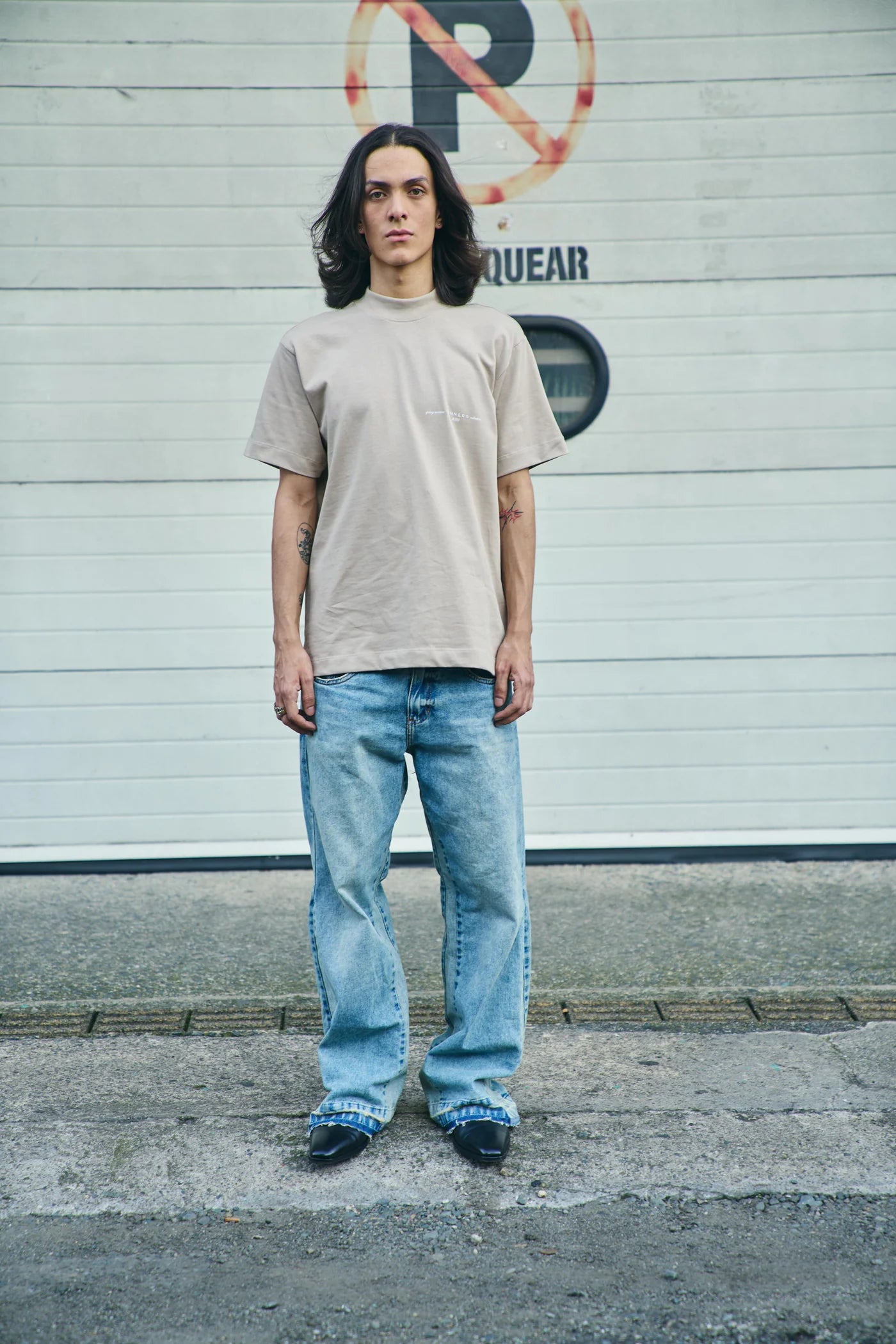 Sinners garments butter t-shirt