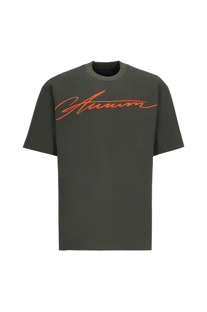 Aurum green signature t-shirt