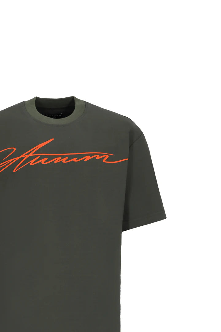 Aurum green signature t-shirt