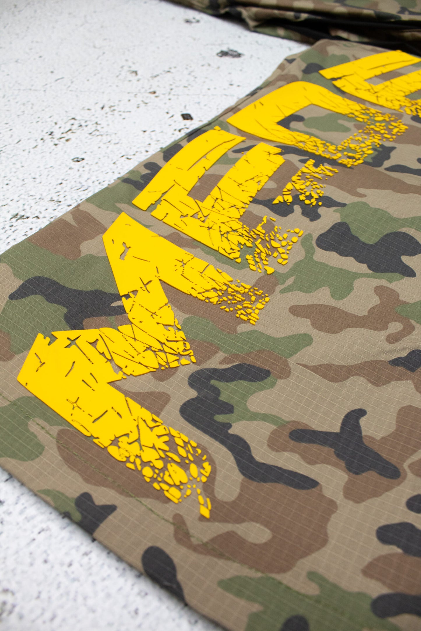 Mede flare pant camo gfe