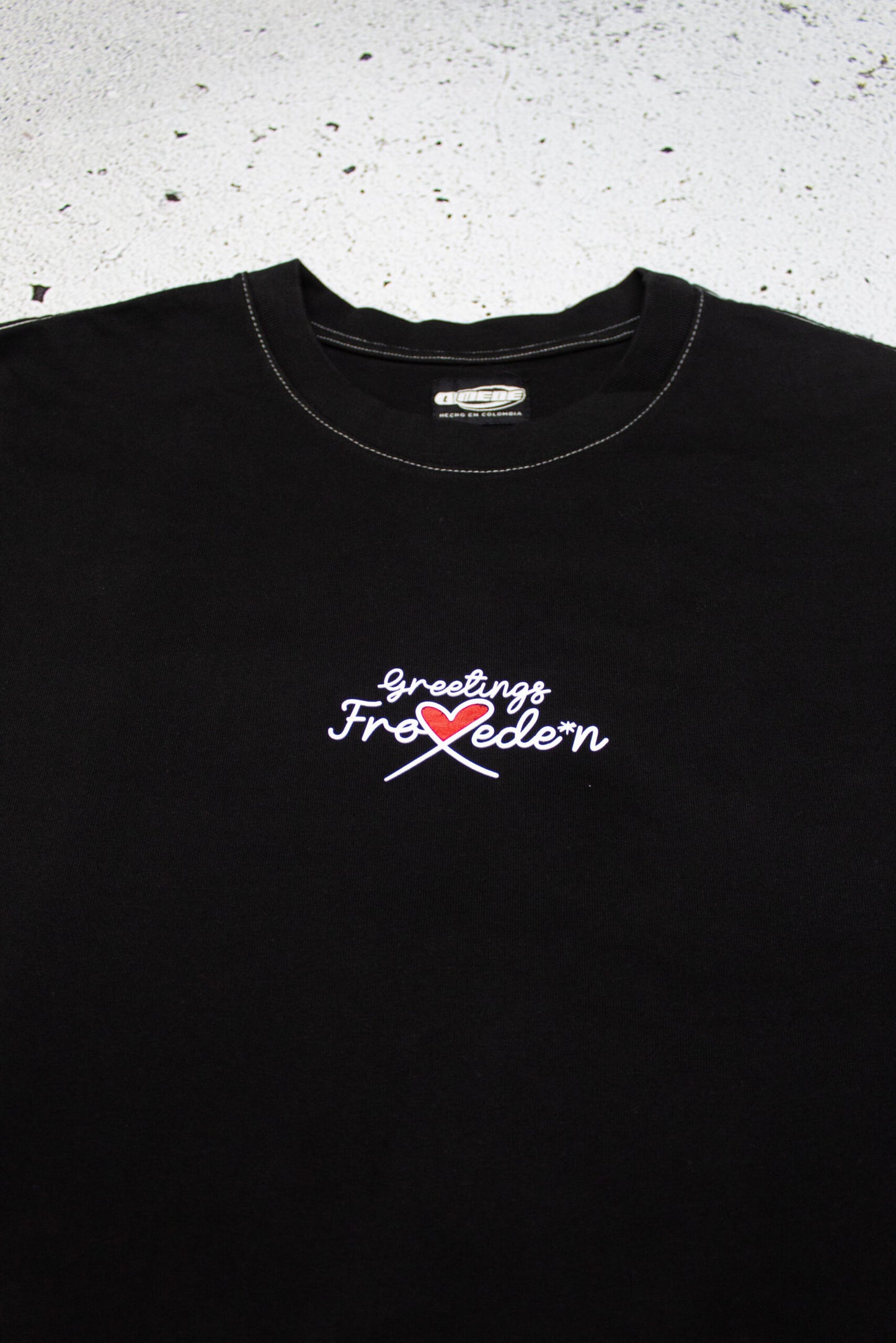 Mede greetings from eden tee