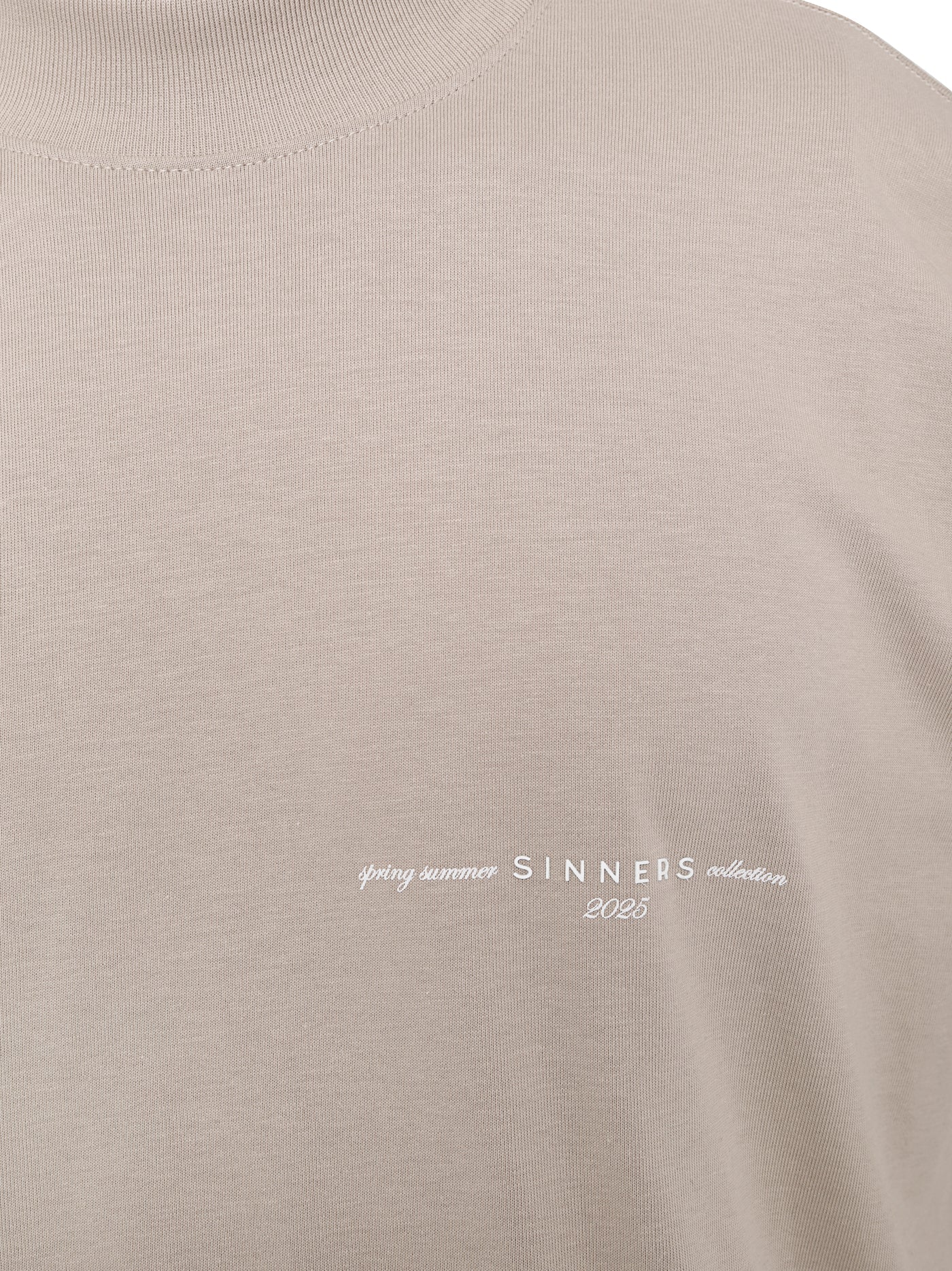 Sinners garments butter t-shirt