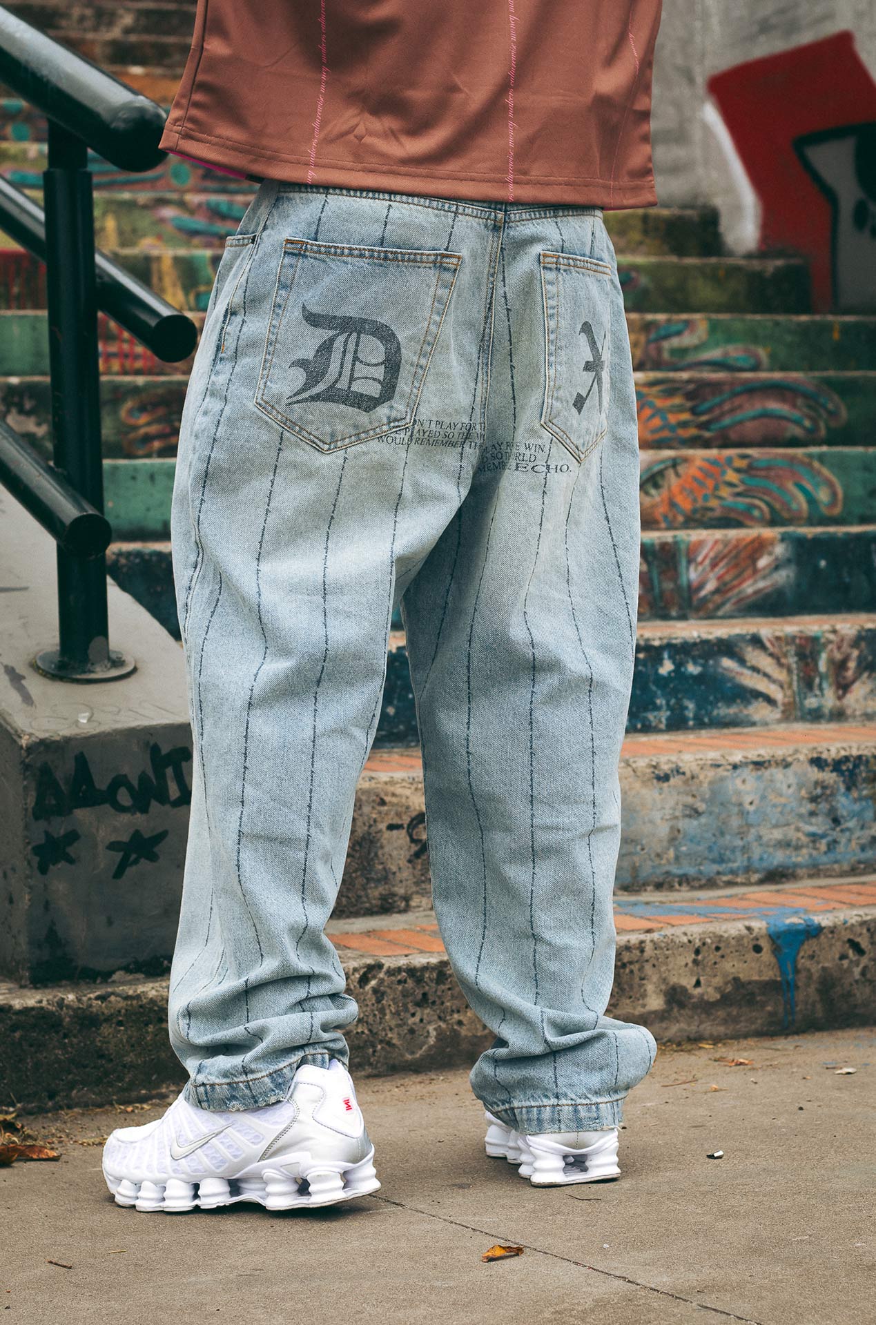 Money makers jean tapered fit maradona azul