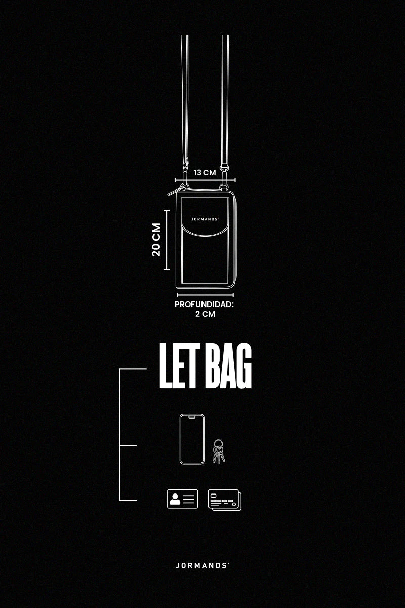 Jormands Black Letbag