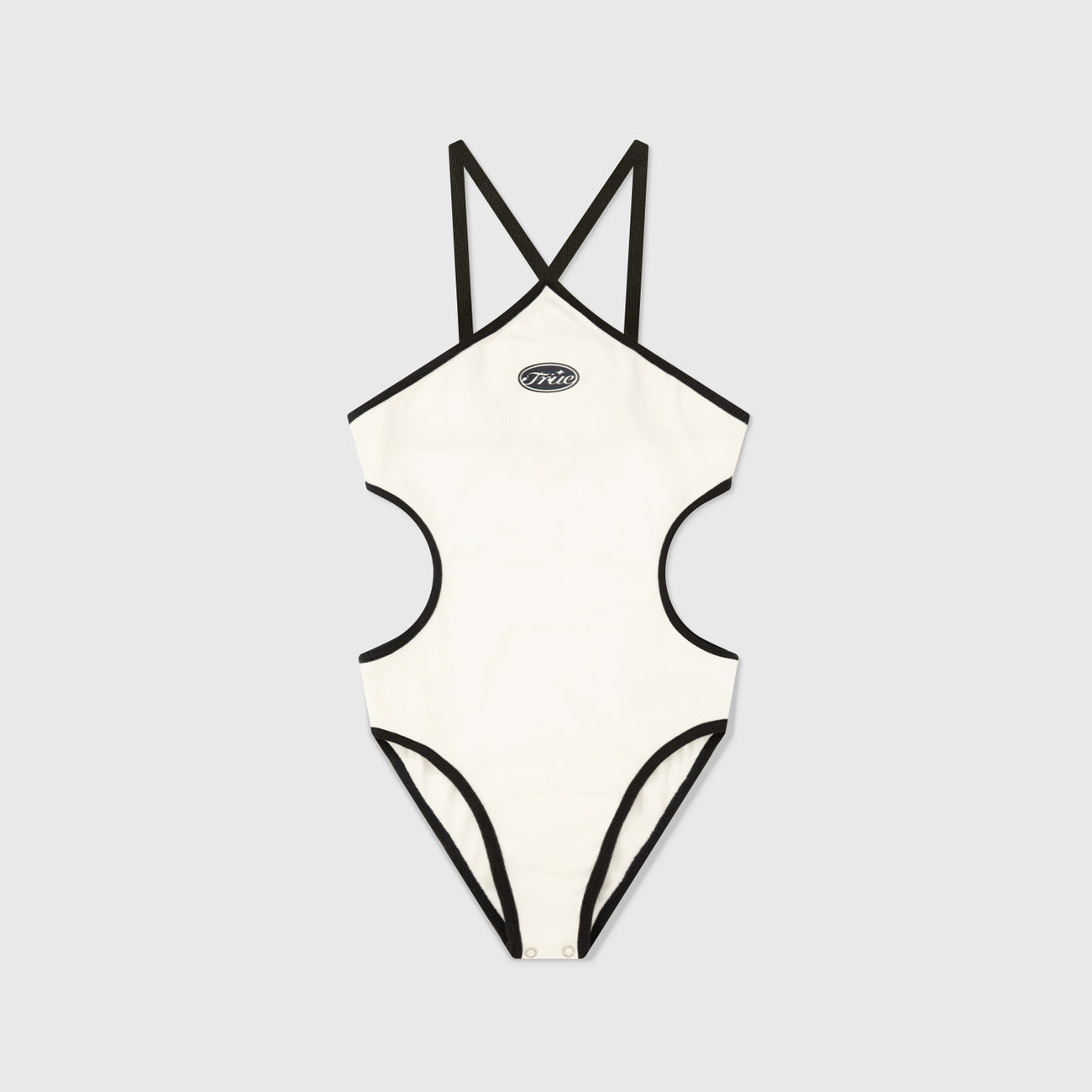 True Lounge Cut-Out Bodysuit - Cream