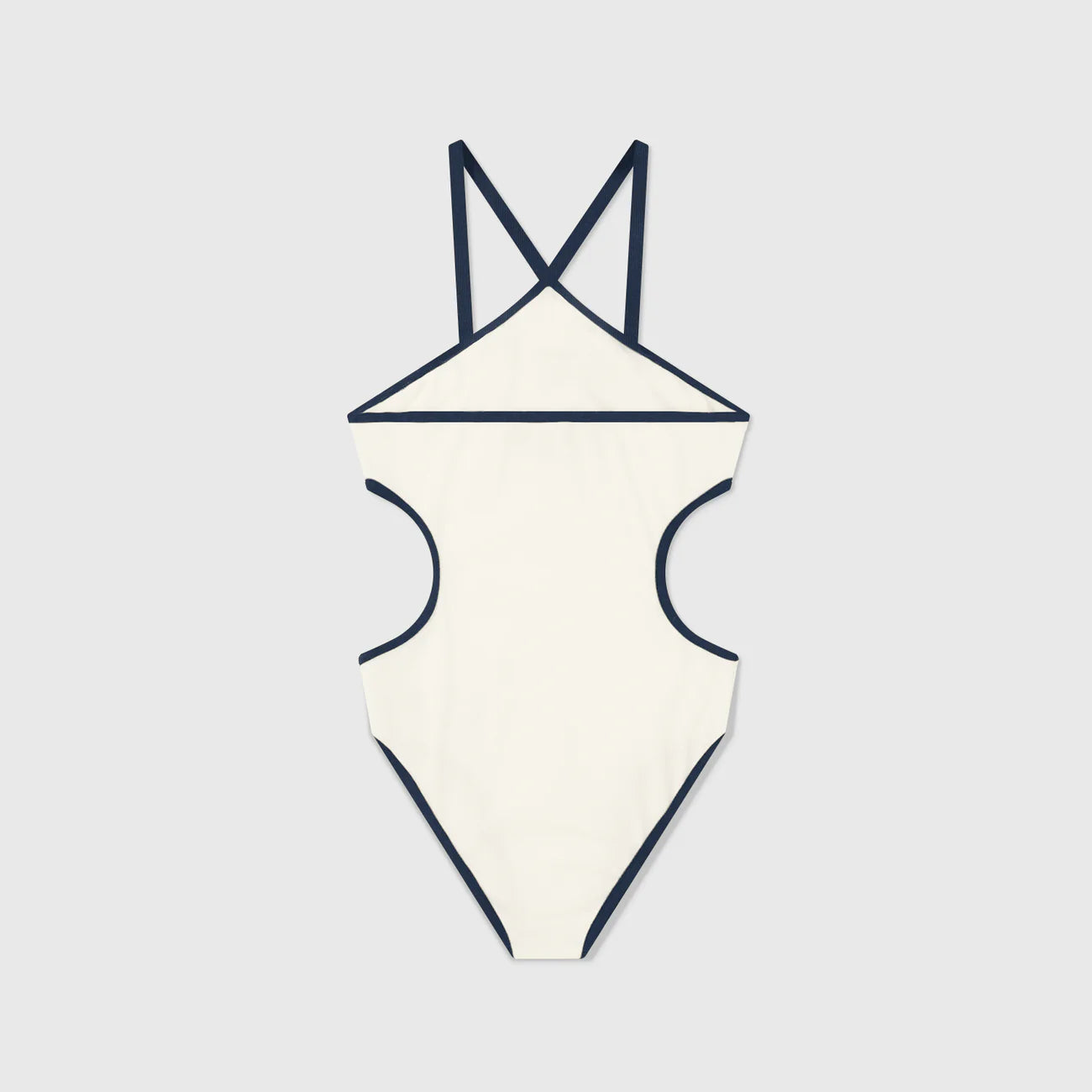 True Lounge Cut-Out Bodysuit - Cream
