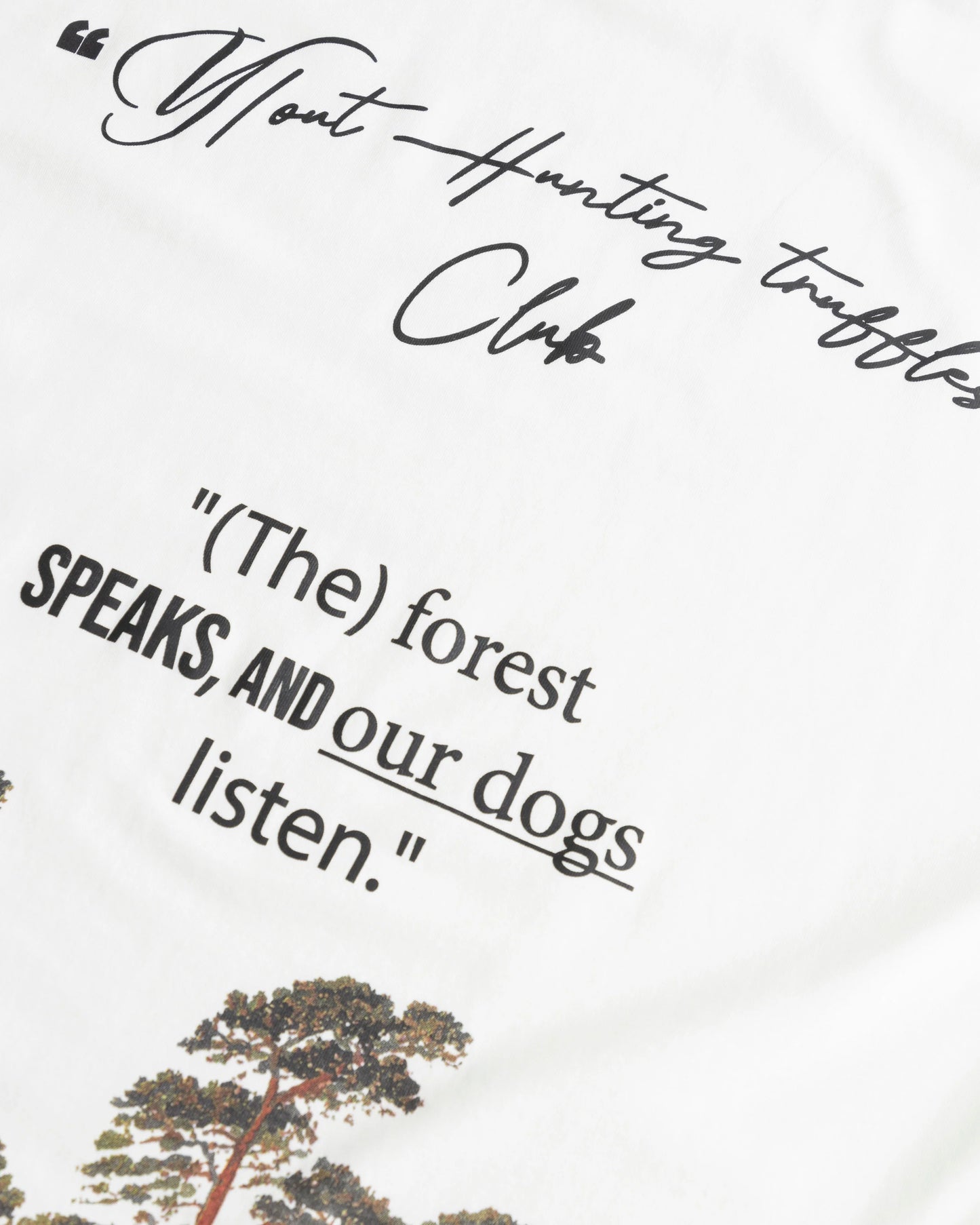 Y/Out dog t-shirt