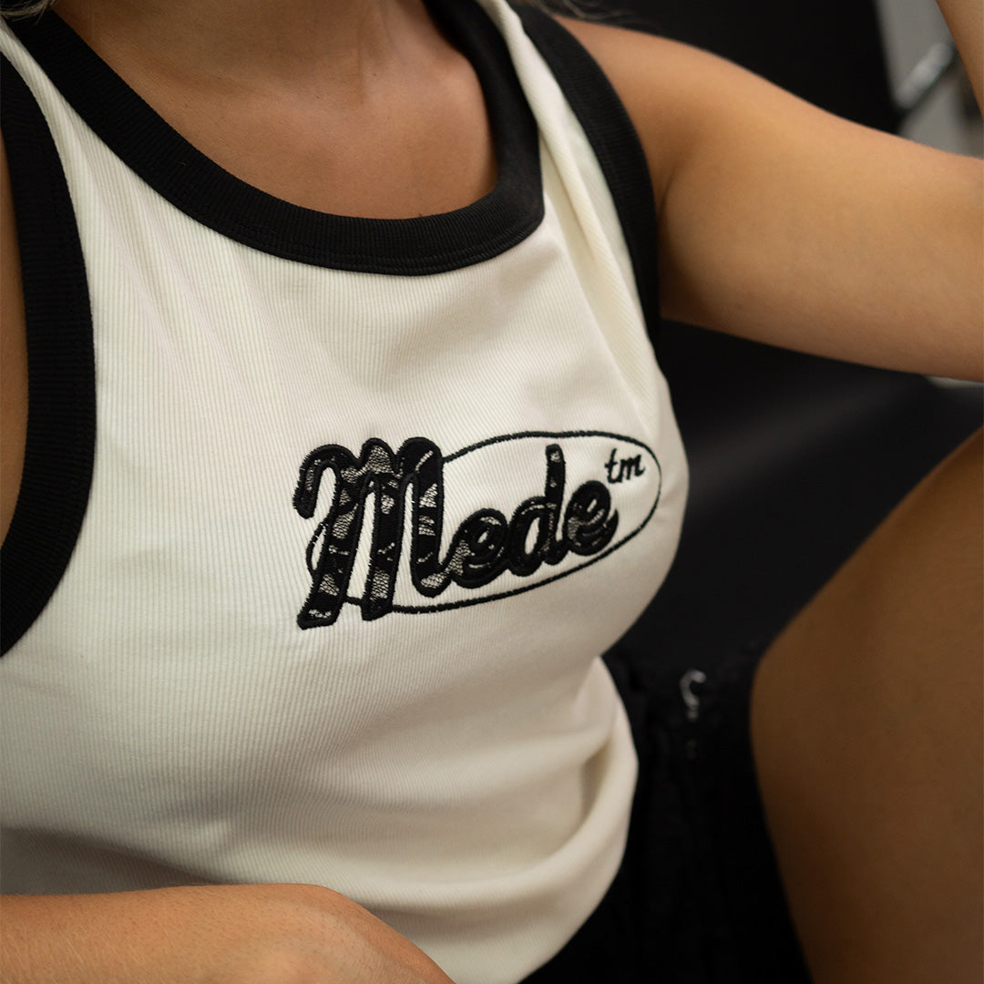 Mede Tank top ethereal cream