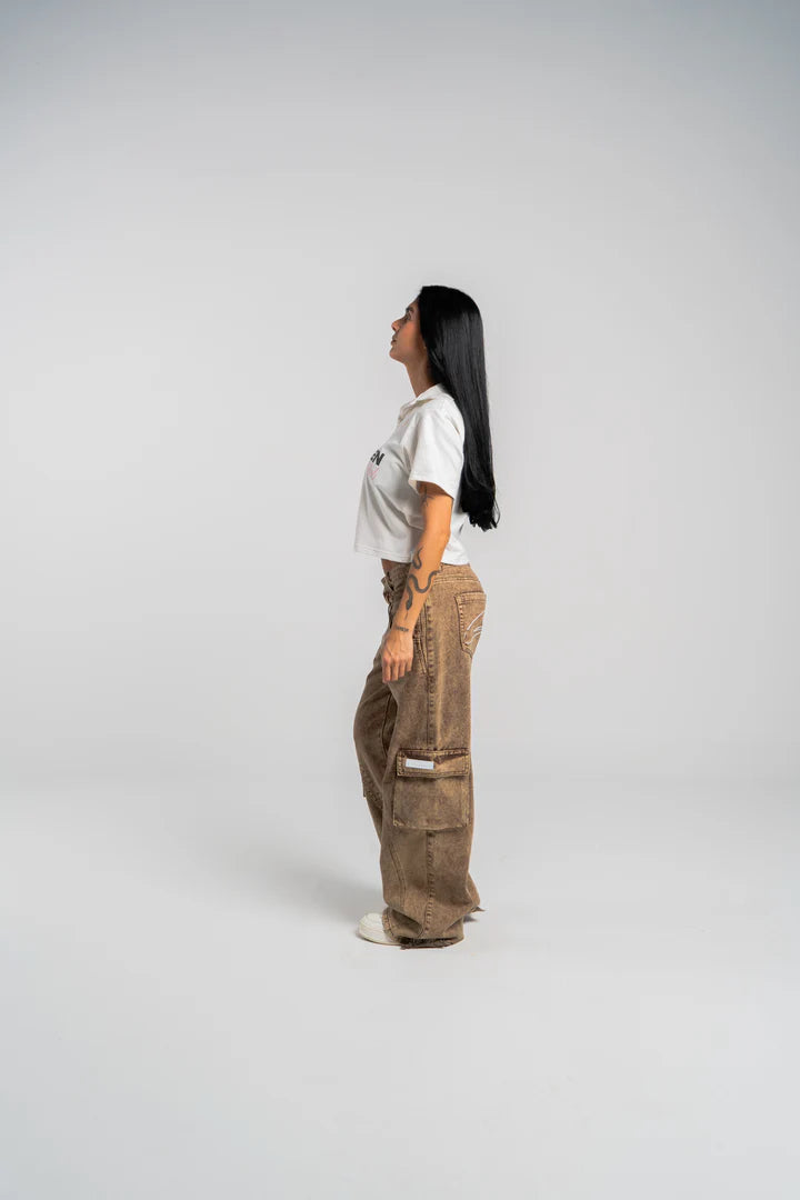 Aurum polo fly club crop top