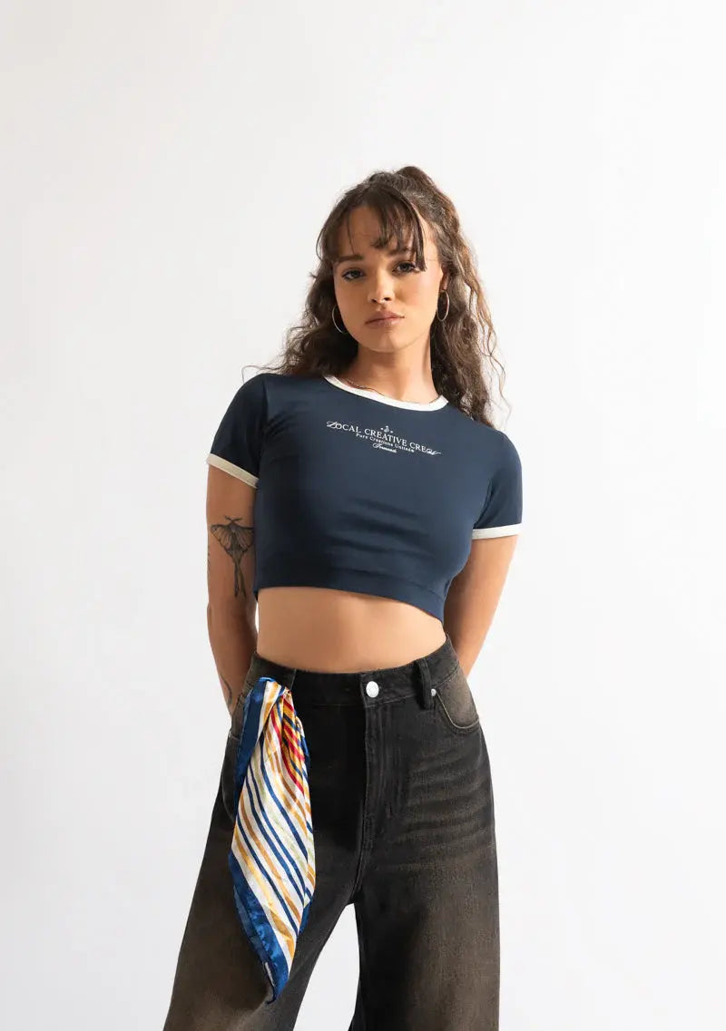 Pure local creative crew baby tee PUR19394
