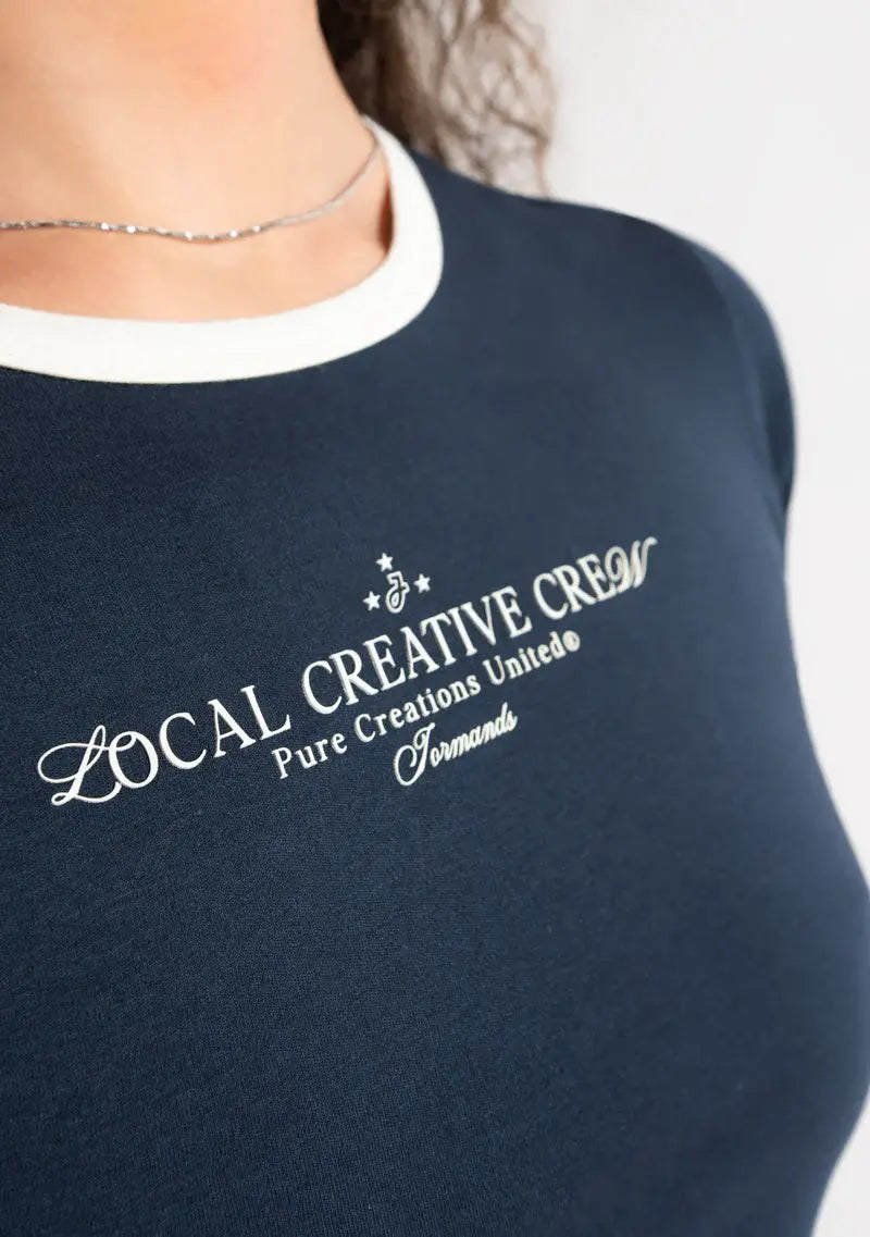 Pure local creative crew baby tee PUR19394