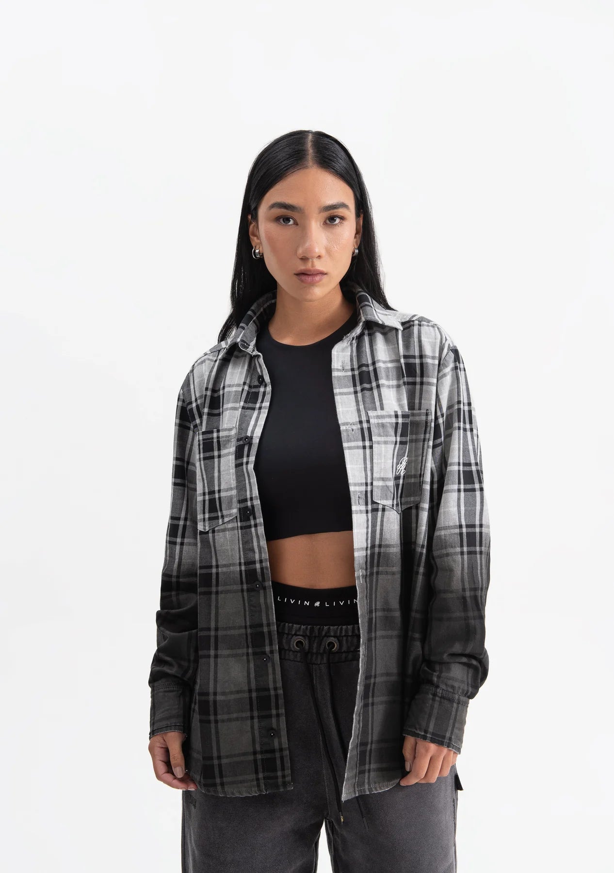 Pure x Livin Black top PUR19482