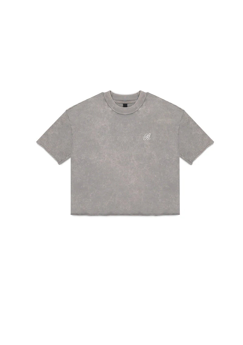 Pure Knockout grey crop top PUR19491